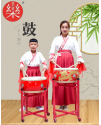 12吋 堂鼓 連成人鼓架